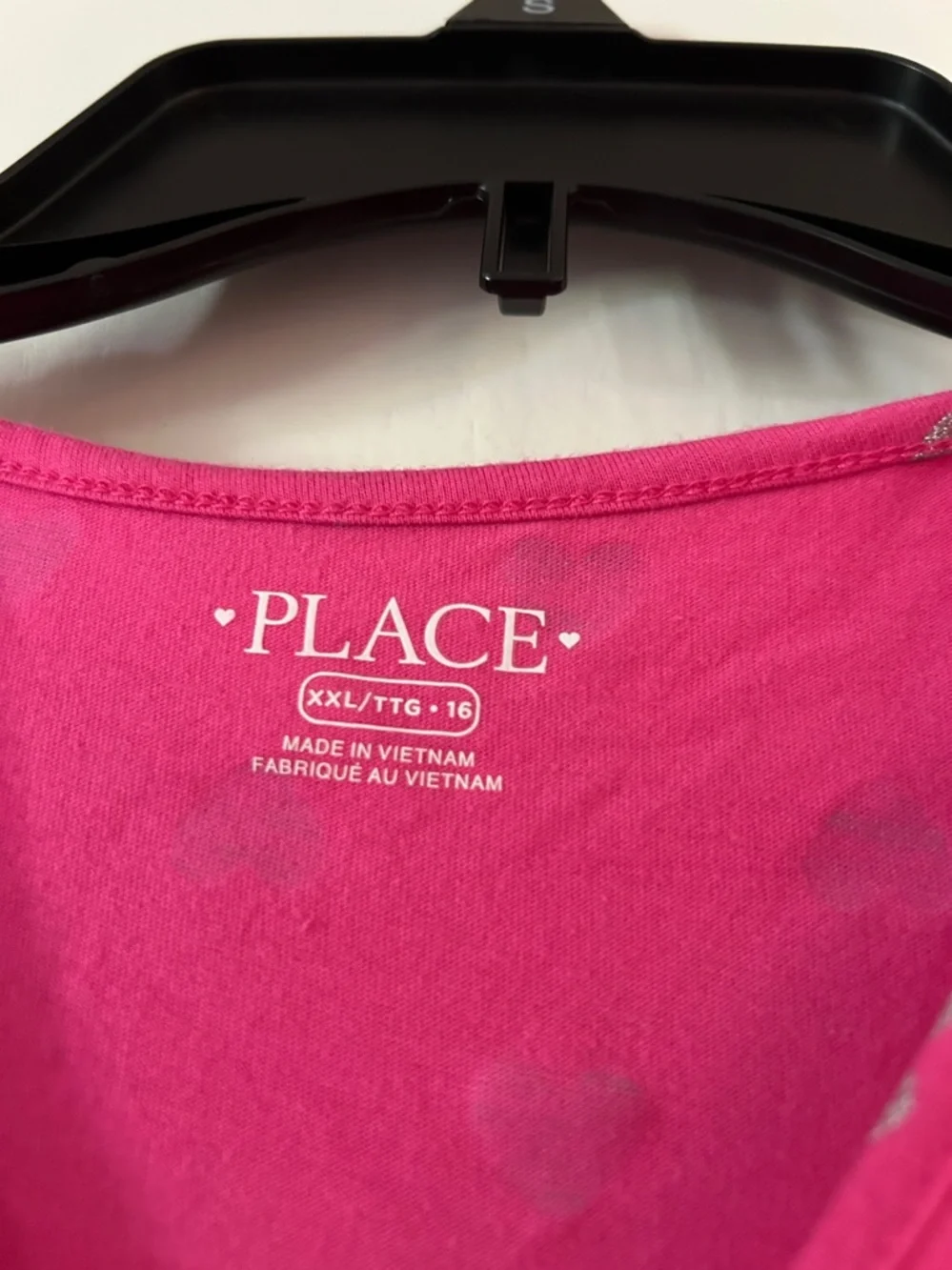 The Children's Place Pink Dress with Silver Hearts - Picture 2 of 2